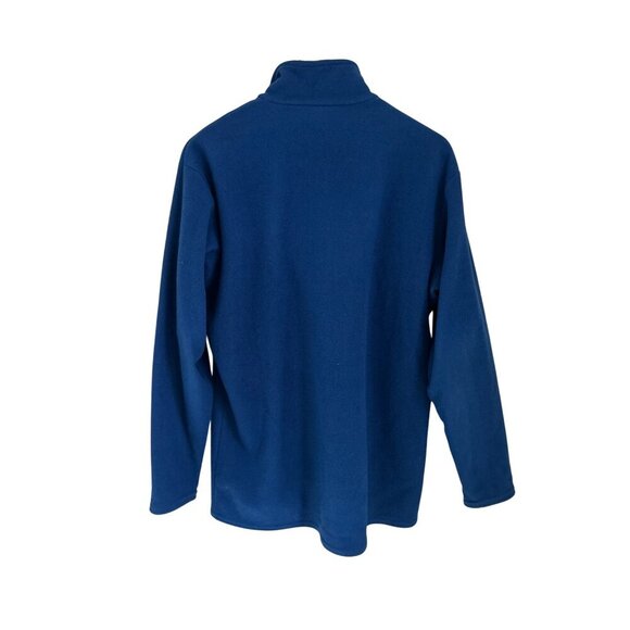 Patagonia Mens Blue Synchilla Fleece Quarter-Zip Pullover Jacket Size Large - Picture 7 of 8